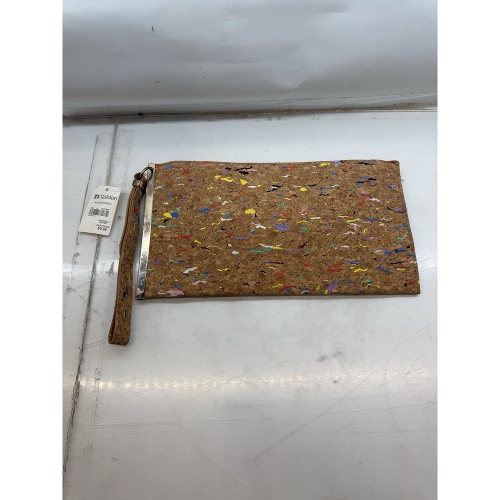 Cork Pouch Bag Square Handmade Eco-Friendly & Sustainable Materials For Vegan